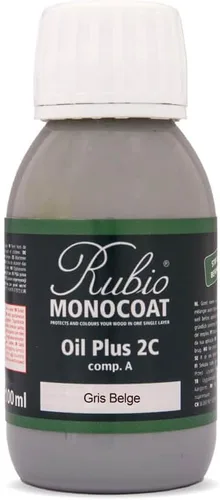 Miniatura 95 de Rubio Monocoat Muestra de Acabado de Aceite para Madera - Puro Aceite Plus Parte A Aceite de Linaza de Secado Rápido y Ecológico para Uso Pure