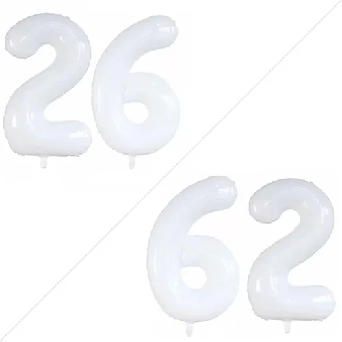 Miniatura 53 de Goer, conjunto de globos de papel aluminio para decoraciones de cumpleaños, globos de las letras de feliz cumpleaños y de números Oro