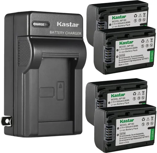 Miniatura 7 de Kastar Cargador de batería de pared CA para Minolta MN2K50NV 2.7K Quad HD /48MP, MN4K25NV 4K Ultra HD, MN4K20NV 4K Ultra HD, MN2K10NV 2.7K Quad