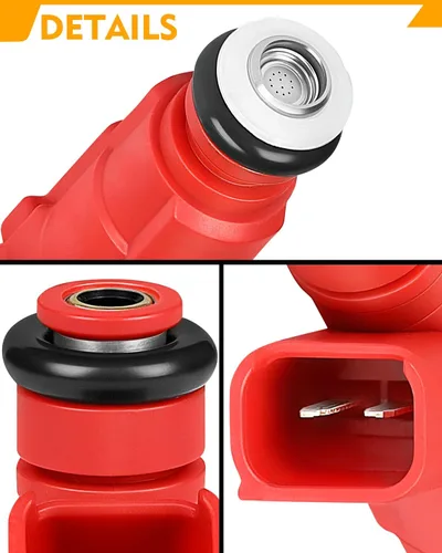 Miniatura 8 de 35310-2E000 Inyectores de combustible para:-Hyundai Elantra 1.8 2011-2015, para:-Kia Forte 1.8L 2015, Soul 2.0L 2012-2013, 12 agujeros, juego de 4