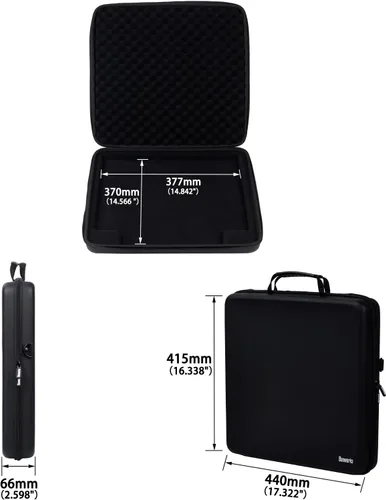 Miniatura 2 de Bolsa de transporte para controlador MIDI Banworks de poliuretano con carcasa rígida, ajuste personalizado para Ableton Push 3