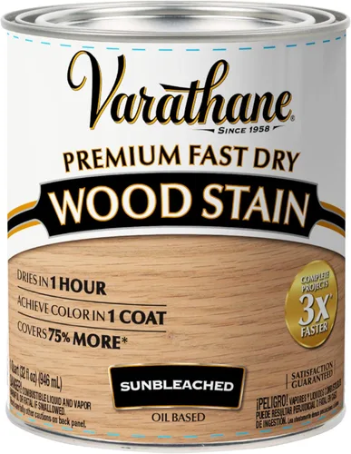 Miniatura 49 de Varathane Premium - Colorante de madera de secado rápido, cuarto de galón, roble primaveral color fantasía (Spring Oak)
