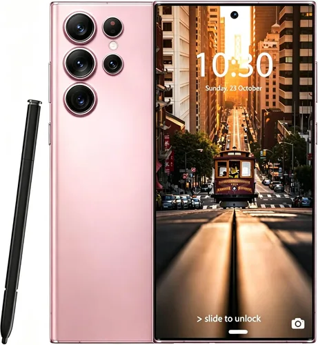 Miniatura 12 de Teléfono C24 Ultra desbloqueado, 8 GB+256 GB de gran almacenamiento, teléfono celular Android 14, batería desbloqueada de 6800 mAh, 6.8 pulgadas/5G