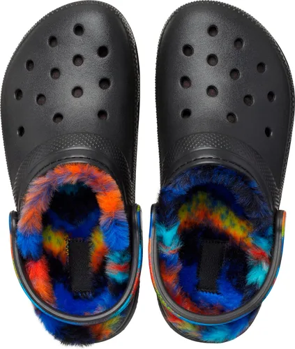 Miniatura 4 de Crocs Unisex-Adult Classic Tie Dye Lined Clogs Fuzzy Slippers