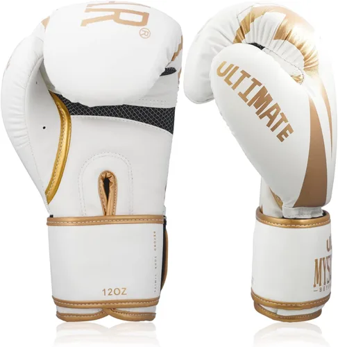 MYSUPERSTAR Ultimate Boxing Kick Boxing Muay Thai Training Bag Guantes para hombres, mujeres, jóvenes, MMA UFC Guantes de boxeo