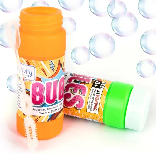 Miniatura 3 de ArtCreativity Botellas de burbujas con varita, paquete de 24 burbujas para niños, recuerdos de fiesta a granel, juguetes de verano al aire libre