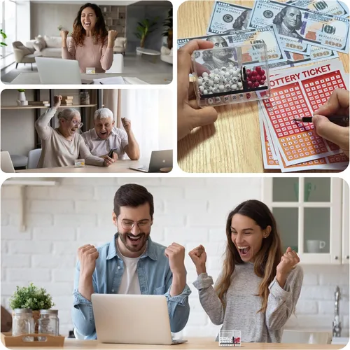 Miniatura 2 de Regalos divertidos para hombres y mujeres, selector de números de la suerte portátil para comprador de lotería, juego de Powerball y Mega Millions