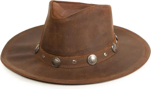 Miniatura 9 de Minnetonka Gorra unisex para hombre y mujer, de níquel búfalo