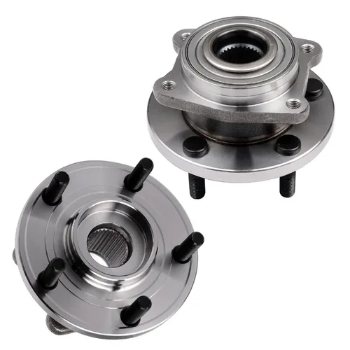 Miniatura 103 de Detroit Axle - 2.2L Bujes de rodamiento de rueda delanteros de 2 piezas para Honda Accord 90-97, 97 Acura CL, 2 rodamientos de ruedas y conjunto