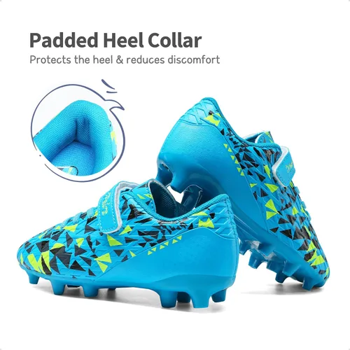Miniatura 4 de DREAM PAIRS Zapatos de fútbol para niños y niñas, zapatos de fútbol para niños pequeñosniños grandes