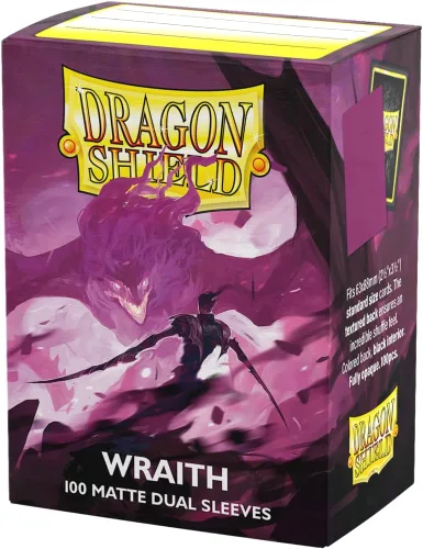 Miniatura 10 de Dragon Shield Fundas para cartas mate de tamaño estándar dual 100 unidades - Fundas TCG premium suaves y resistentes - Compatibles con Pokémon