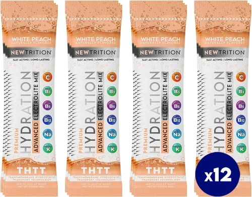 Miniatura 13 de Polvo de hidratación, paquetes de polvo de electrolitos, paquetes hidratantes con sabor natural para agua, electrolitos hidratantes de acción rápida
