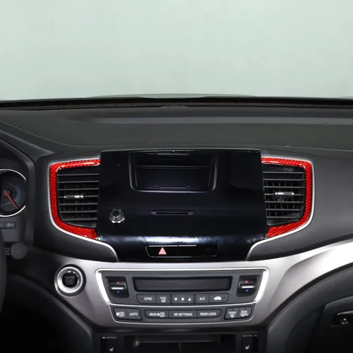 Miniatura 3 de Marco de ventilación de aire para consola central para Honda Pilot 2019-2022/Ridgeline 2021-2023/Passport 2019-2023, consolas centrales de automóvil