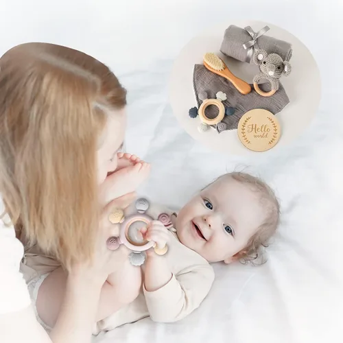 Miniatura 6 de EERKEOD Set de Regalo para Bebé para Recién Nacido Set de Regalo para Bebé Nuevo - Elementos Esenciales para Bebé Recién Nacido Set de Baño