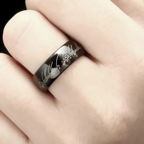Miniatura 5 de El Señor de los Anillos Anillo de Poder para Hombres y Mujeres Fidget Anillo para Hombres