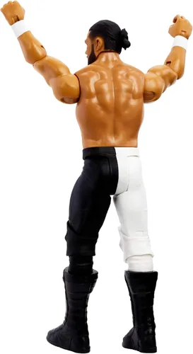 Miniatura 7 de WWE WrestleMania 37 Andrade Figura de acción Posable 6 pulgadas Coleccionable y Regalo para Edades de 6 años en adelante