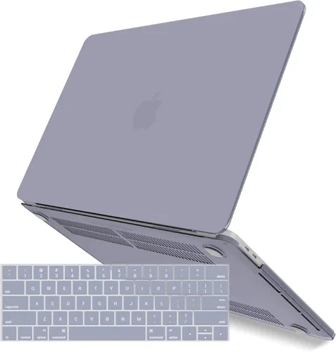 Miniatura 33 de IBENZER Compatible con Funda para MacBook Pro de 15 Pulgadas 2019 2018 2017 2016 A1990 A1707, Funda Rígida de Plástico con Cubierta de Teclado