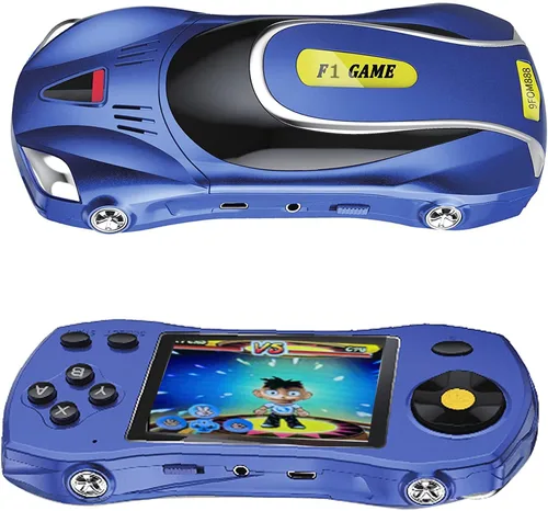 Miniatura 2 de Consola de juegos de mano para niños con más de 200 juegos retro precargados, reproductor de juegos portátil con batería recargable, pantalla LCD