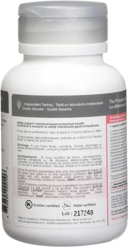Miniatura 3 de Nova Probiotics Femenino 27 Mil Millones 60 Vcaps