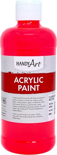 Miniatura 64 de Pintura acrílica para estudiantes, artesanías de 16 onzas. Plateado metálico