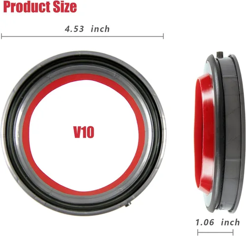 Miniatura 3 de Reemplazo del anillo de sellado de cubo de polvo para Dyson V10 SV12 Asamblea de accesorios de aspiradora