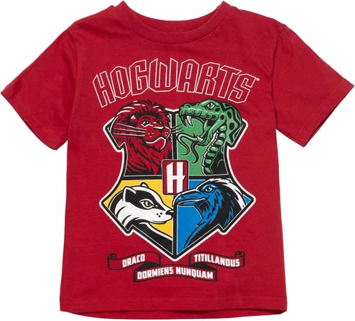 Miniatura 4 de Harry Potter Gryffindor Hufflepuff Ravenclaw Slytherin - Conjunto de pantalones cortos de camiseta