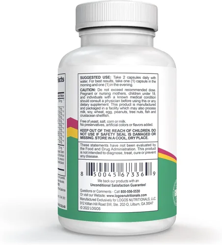 Miniatura 3 de Liver CS Plus™ - 60 potentes cápsulas vegetarianas de fórmula de desintoxicación hepática - Aumento del glutatión y disminución del estrés oxidativo.