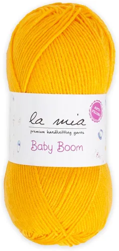 Miniatura 59 de 1 madeja La Mia Baby Boom, hilo acrílico 100% antipilling para tejer y ganchillo para tejer y ganchillo, 3.53 oz (3.5 onzas) / 820.2 ft