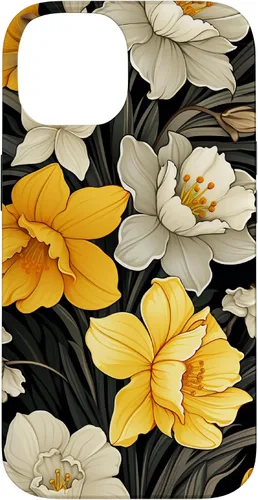 Miniatura 4 de Daffodil Flower Pattern Modern Floral Case for iPhone 17