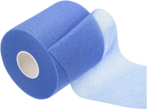 Miniatura 3 de PATIKIL Bádminton Grip Cushion Wrap PE Raqueta de tenis Grip Cinta de respaldo de película Mango antideslizante Cojín Accesorios Azul