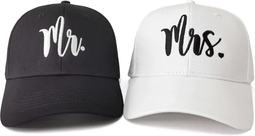 Hepandy Mr Mrs Mom Dad Captain First Mate Mama and Mini Sombreros de béisbol