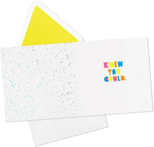 Miniatura 2 de Hallmark Signature - Tarjeta de felicitación por graduación (Cheers)