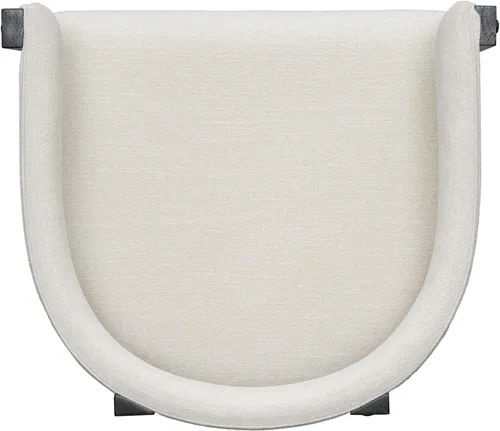 Miniatura 10 de Christopher Knight Home Rylan - Juego de 2 taburetes tapizados de tela moderna en forma de U para comedor, altura de encimera, taburete de madera