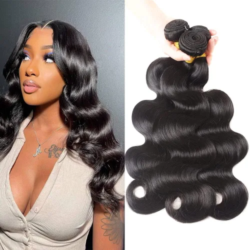 Miniatura 18 de 12A Brazilian Deep Wave Human Hair Bundles 14 16 18Inch 100% Unprocessed Brazilian Virgin Human Hair Weave 3Bundles Deep Wave Curly Hair Extensions