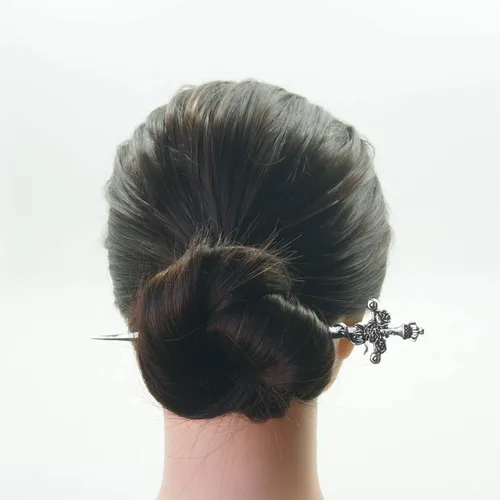 Miniatura 4 de Espada espada horquilla espada espada palo pagano amuleto espíritu joyería para el cabello para las mujeres (12)