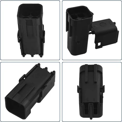 Miniatura 6 de WMYCONGCONG 10 kits de 4 pines de manera impermeable conector de cable eléctrico enchufe terminal (4 pines)