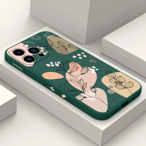 Miniatura 33 de LEECG Funda para iPhone 13 con diseño de mariposas y flores, diseño de astronauta, funda de teléfono con forro de microfibra suave, funda delgada