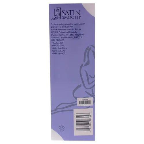 Miniatura 2 de Satin Smooth Tiras de cera de tela no tejida, grandes, 100 unidades x 1 paquete Large (Blanco)