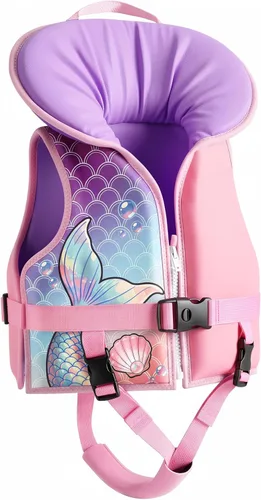 Miniatura 10 de HeySplash Chaleco de natación para niños pequeños, flotadores para niños de 22 a 44 libras/22 a 55 libras, chaqueta de natación para niños