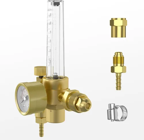 Miniatura 8 de YESWELDER Medidor de Flujo de Argón/CO2 MIG TIG Regulador de Gas Indicador de Soldadura
