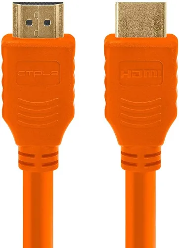 Miniatura 9 de Cmple - Cable HDMI de alta velocidad HDTV Ultra-HD (UHD) 3D, 4K @60Hz, 18Gbps 28AWG HDMI Cable de retorno de audio de 15 pies, negro
