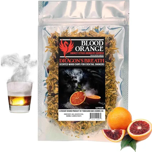 Miniatura 10 de Foghat - Virutas de madera para ahumar cócteles, sabor a absenta de aliento de dragón (8 onzas), virutas de madera natural gourmet para cócteles