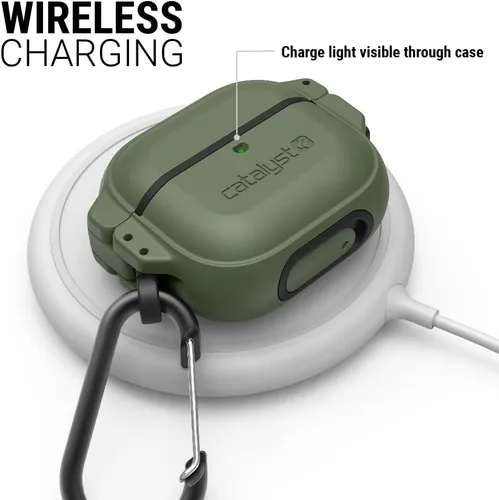 Miniatura 5 de Catalyst Funda de protección total para AirPods de 3ª generación, funda impermeable de 330 pies para AirPods 3, funda a prueba de golpes