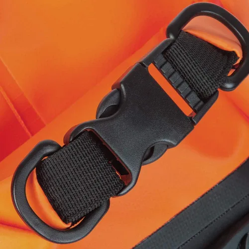 Miniatura 3 de 3D MAXpider Mochila seca enrollable de 10 litros, impermeable, ligera, flotante, correa desmontable, bolsillo frontal de malla, viajes, senderismo