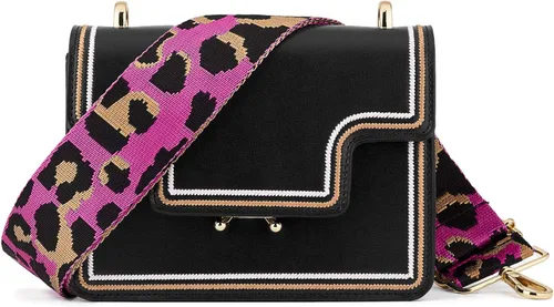 Miniatura 406 de ZOOEASS - Correa de repuesto para cartera, para colgar en el hombro o para cruzar, ancha y ajustable, de lona