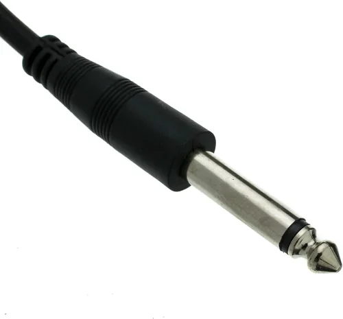 Miniatura 2 de CableWholesale Cable de extensión mono de 1/4 de pulgada, macho de 1/4 pulgadas a enchufe hembra de 1/4 pulgadas para instrumentos eléctricos