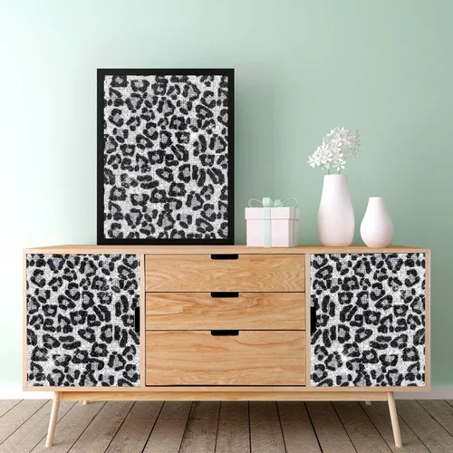 Miniatura 7 de 12000 calcomanías de diamantes de imitación con estampado de leopardo de 0.079 pulgadas (0.079 in), calcomanías autoadhesivas para automóvil