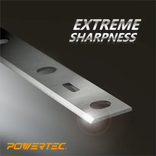Miniatura 2 de POWERTEC Cuchillas de ensambladora de 6 pulgadas para ensambladora WEN JT3062, repuesto para cuchillos de ensamblador JT3062B-6, juego de 2 (14801W)