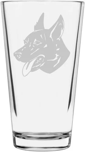 Miniatura 85 de Perro de Presa Canario - Vaso de pinta personalizado con temática de perro grabado multiusos, 16 onzas