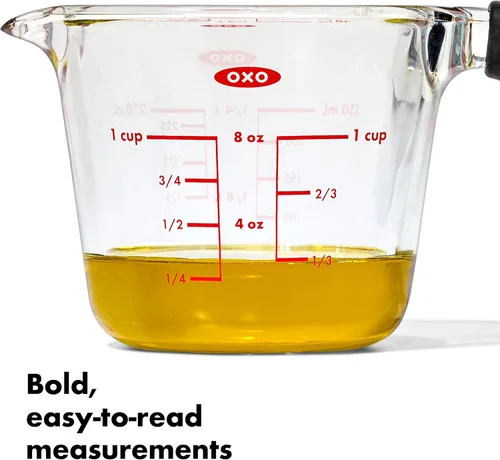 Miniatura 4 de OXO Good Grips - Taza medidora de vidrio (1 taza)